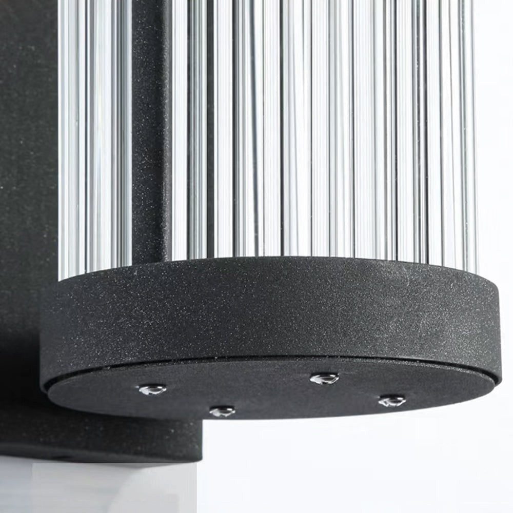 Outdoor Wall Lamp Glass Shade Modern Exterior Lighting - Image 9