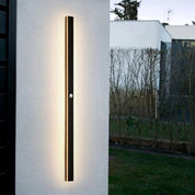 Outdoor Wall Lamp Minimalist Black Metal LED - Image 20