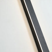 Outdoor Wall Lamp Minimalist Black Metal LED - Image 24