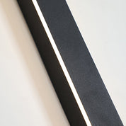 Outdoor Wall Lamp Minimalist Black Metal LED - Image 26