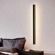 Outdoor Wall Lamp Minimalist Black Metal LED - Image 3