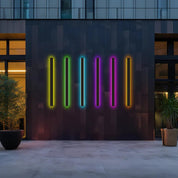 Outdoor Wall Lamp Minimalist Black Metal LED - Image 5