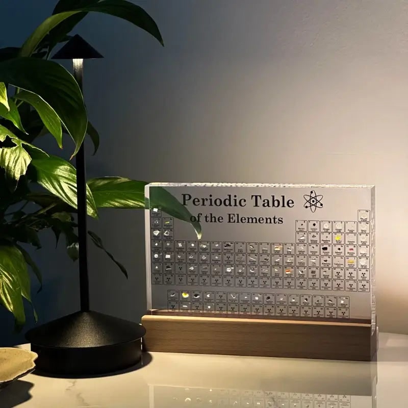 Periodic Table Elements Display LED Lighted Base - Image 10