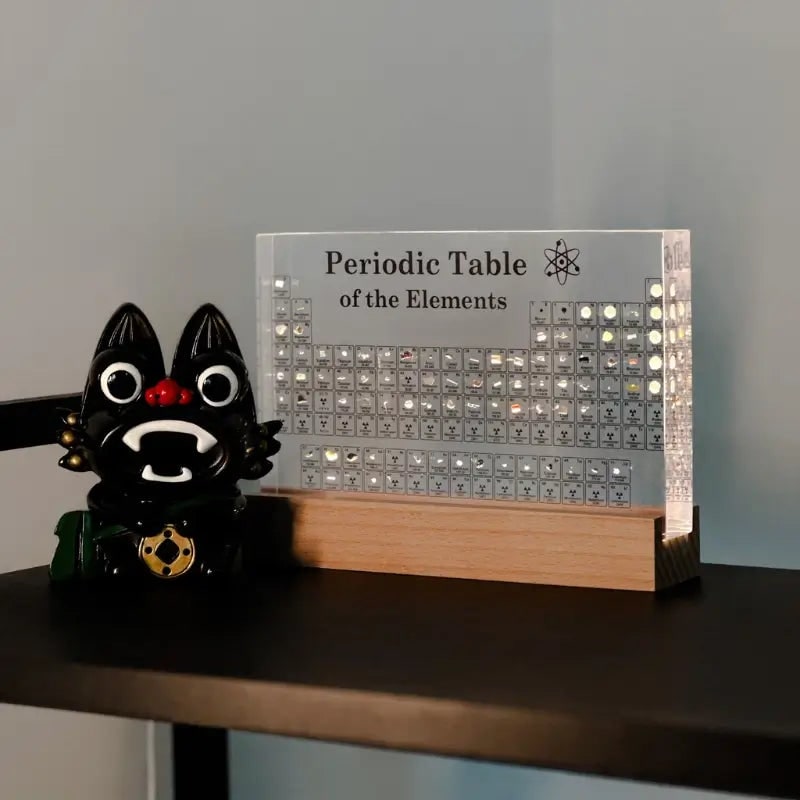 Periodic Table Elements Display LED Lighted Base - Image 16