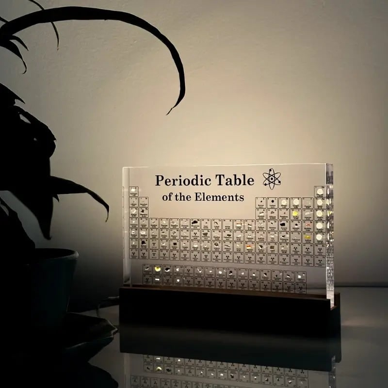 Periodic Table Elements Display LED Lighted Base - Image 6