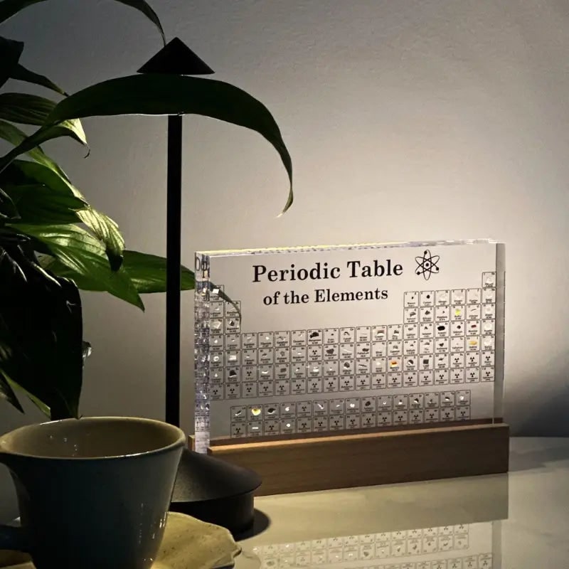 Periodic Table Elements Display LED Lighted Base - Image 8