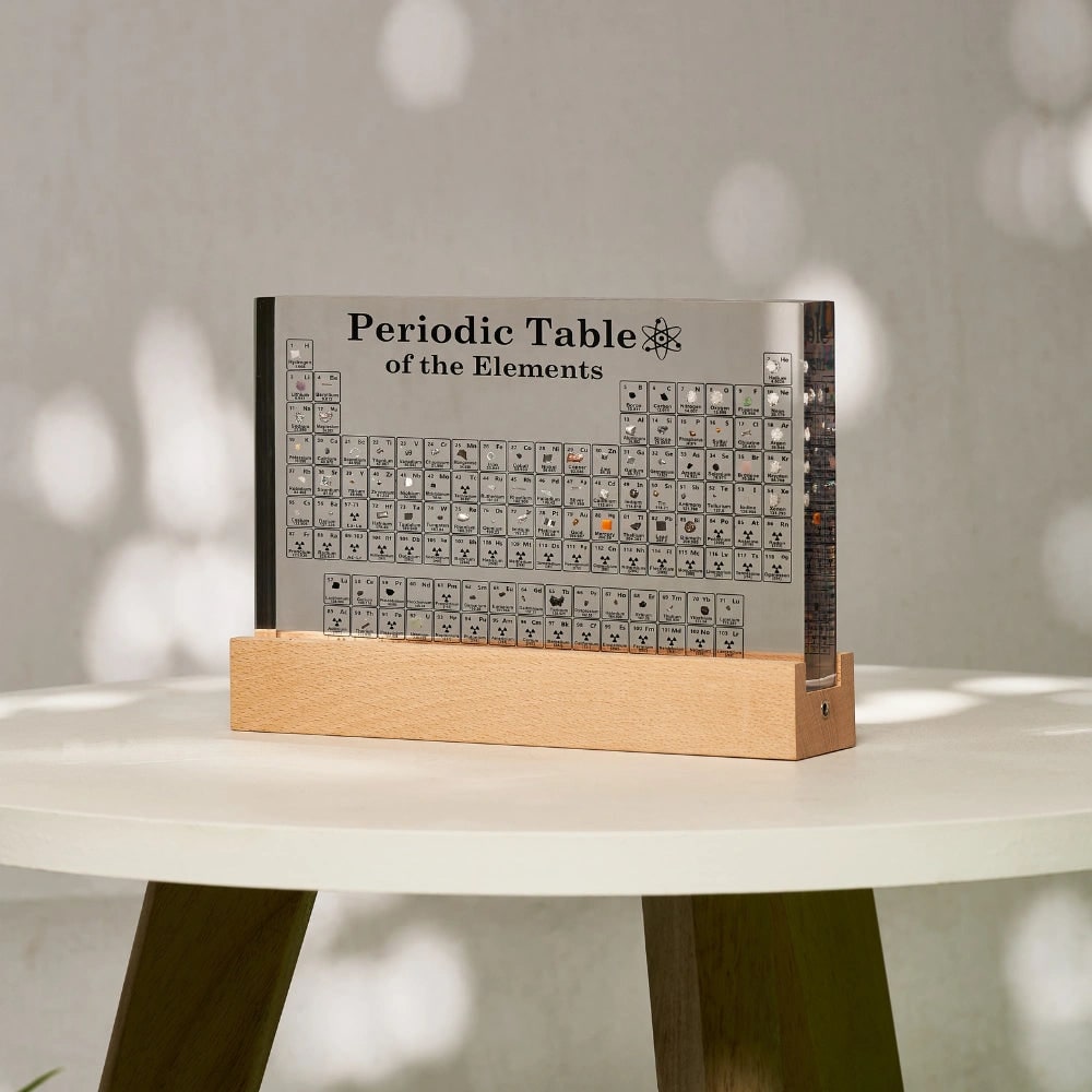 Periodic Table Elements Display LED Lighted Base - Image 9