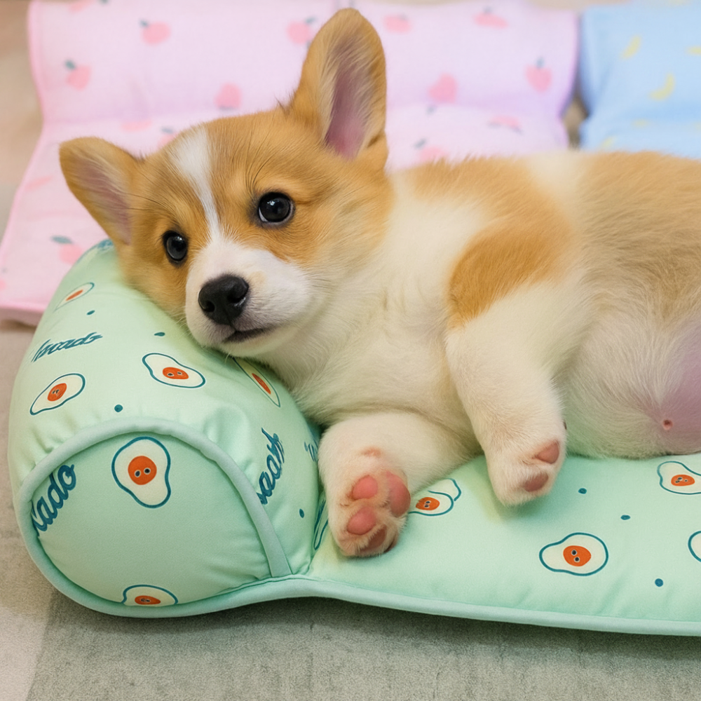 Pet Cooling Mat Dogs and Cats Soft Design Comfortable Rest - Image 7