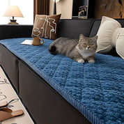 Pet-Friendly Textured Quilted Sofa Cover Easy Cleaning - Image 4