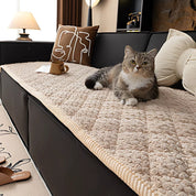 Pet-Friendly Textured Quilted Sofa Cover Easy Cleaning - Image 5