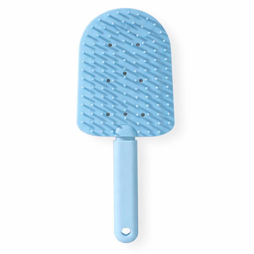 Pet Grooming Brush Cats Soft Silicone Deshedding Tool - Image 4