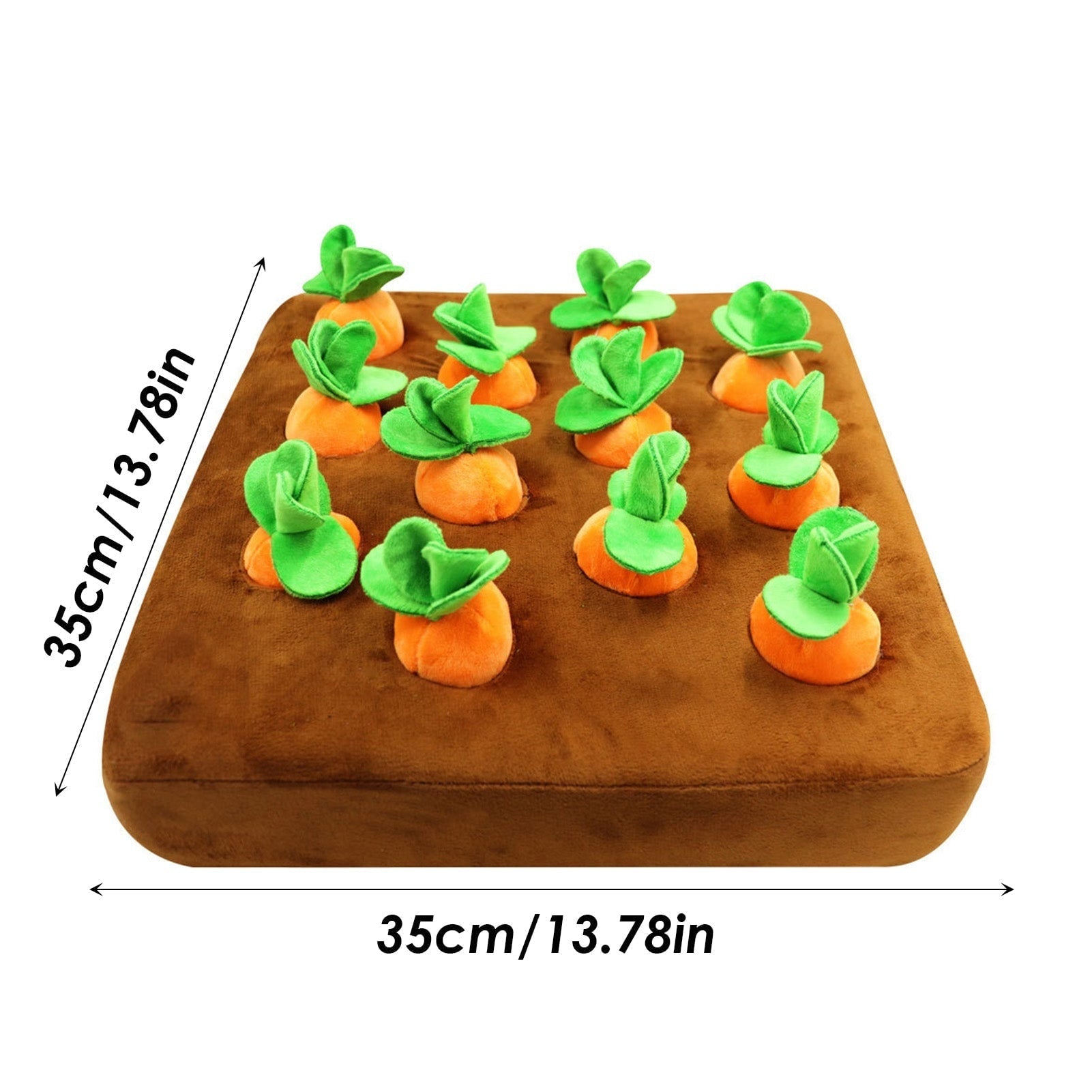 Pet Puzzle Toy Carrot Design Dogs and Cats Interactive Fun - Image 2