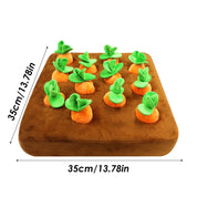 Pet Puzzle Toy Carrot Design Dogs and Cats Interactive Fun - Image 2