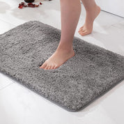 Plush Bath Rug Bathroom Comfort Soft and Absorbent Design - Image 1