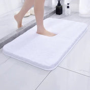Plush Bath Rug Bathroom Comfort Soft and Absorbent Design - Image 3