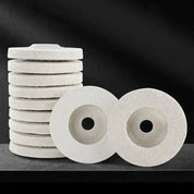 Polishing Pad Buffing and Finishing White Foam Disc Set - Image 1