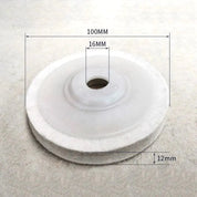 Polishing Pad Buffing and Finishing White Foam Disc Set - Image 2