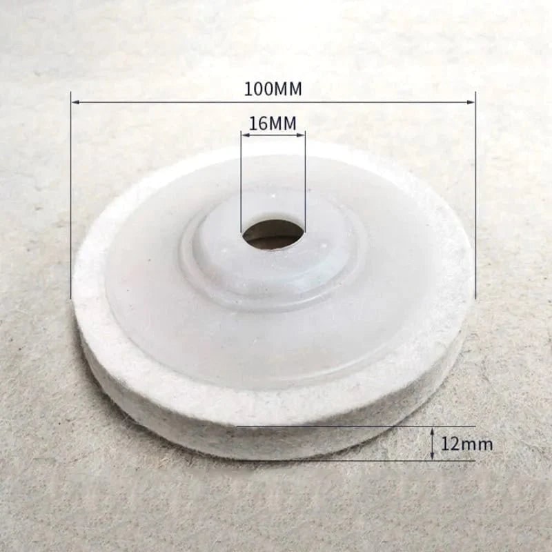 Polishing Pad Buffing and Finishing White Foam Disc Set - Image 2