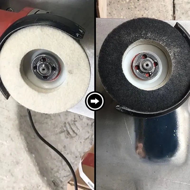 Polishing Pad Buffing and Finishing White Foam Disc Set - Image 4