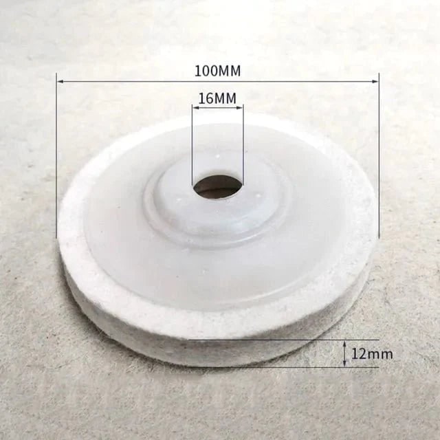 Polishing Pad Buffing and Finishing White Foam Disc Set - Image 5