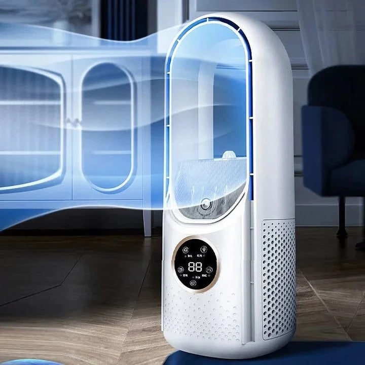 Portable Air Conditioner Blade-Free Design Home Cooling - Image 4