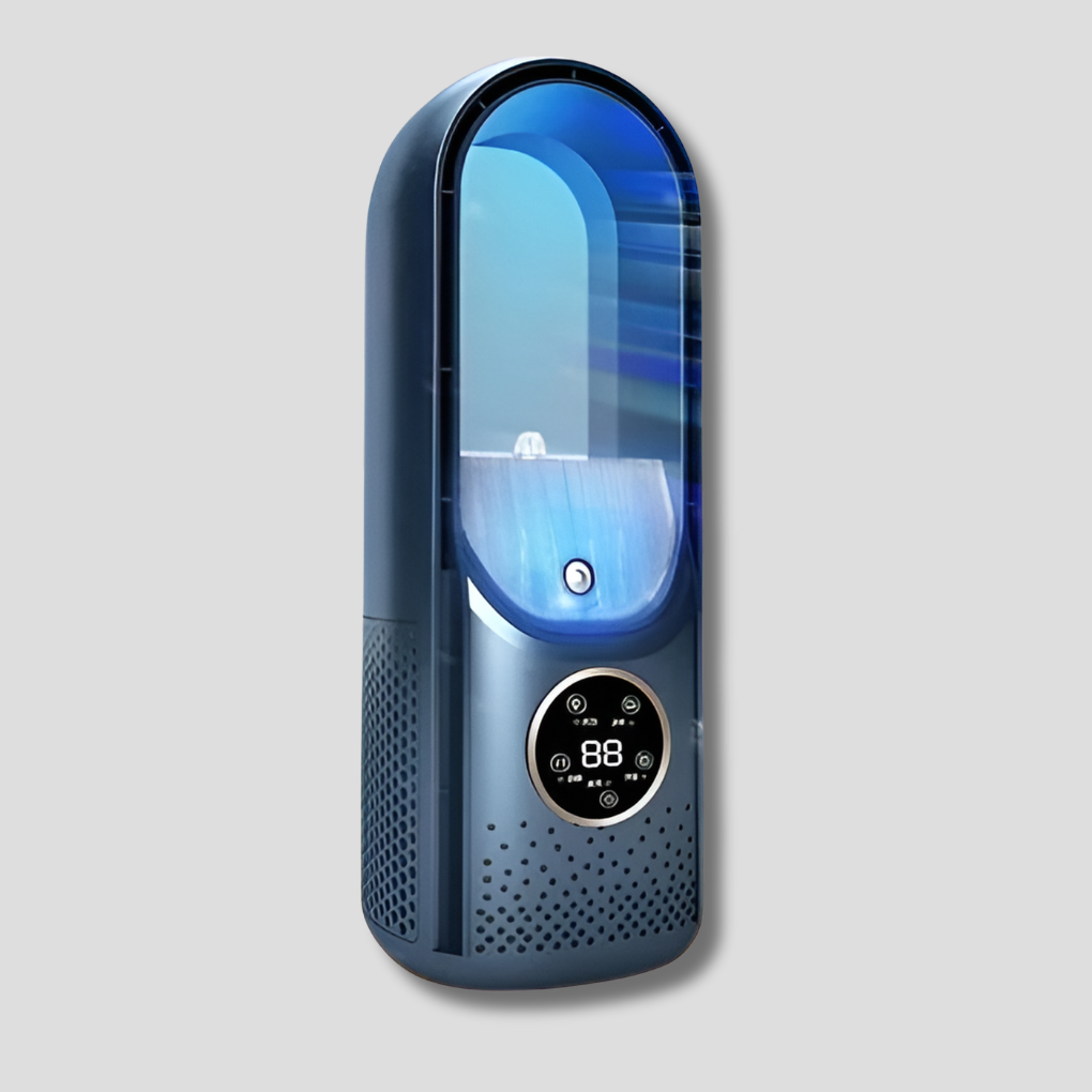 Portable Air Cooler LED Light Quiet Fan Home & Office Use - Image 4