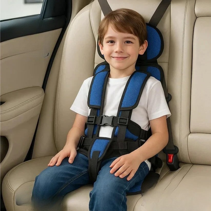 Portable Baby Car Seat Foldable Travel Seat Safety Harness - Image 10