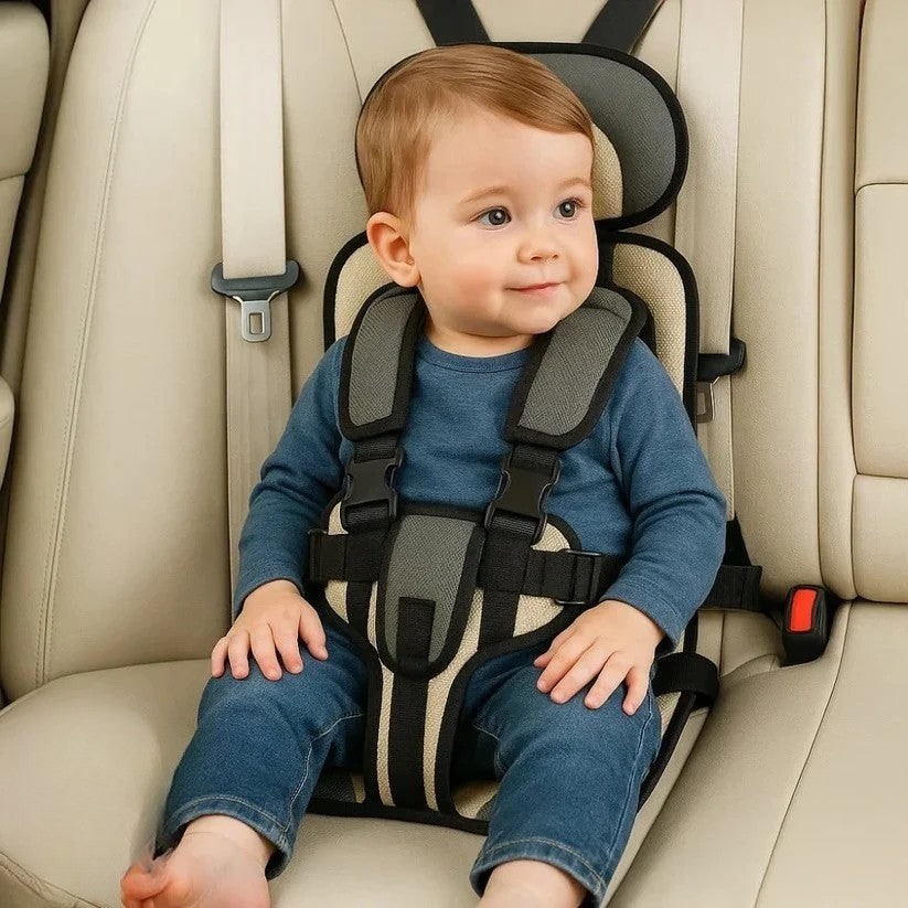 Portable Baby Car Seat Foldable Travel Seat Safety Harness - Image 4