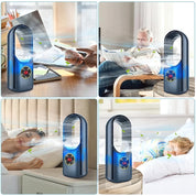 Portable Blade-Free Air Cooler Quiet Operation Home Use - Image 5