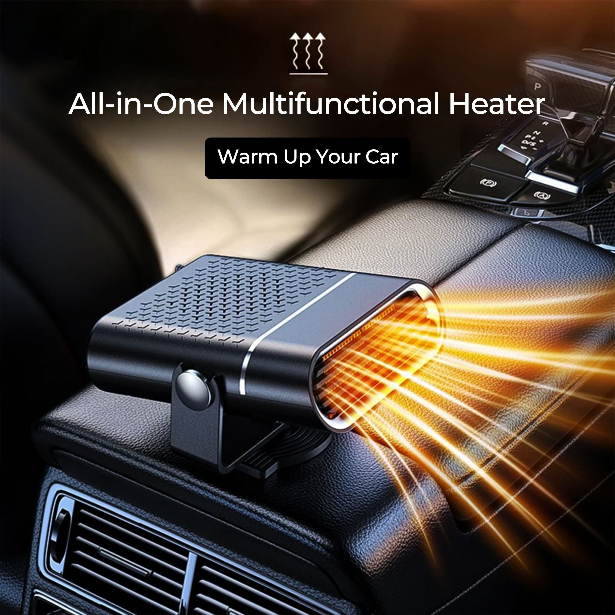 Portable Car Heater Compact Quick Heat Winter Comfort 30s - Image 6