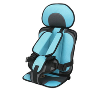 Portable Child Booster Seat Foldable Design Easy Travel Safety - Image 1