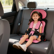 Portable Child Booster Seat Foldable Design Easy Travel Safety - Image 3