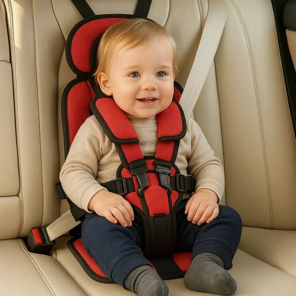 Portable Child Car Seat Travel Foldable Booster - Image 2