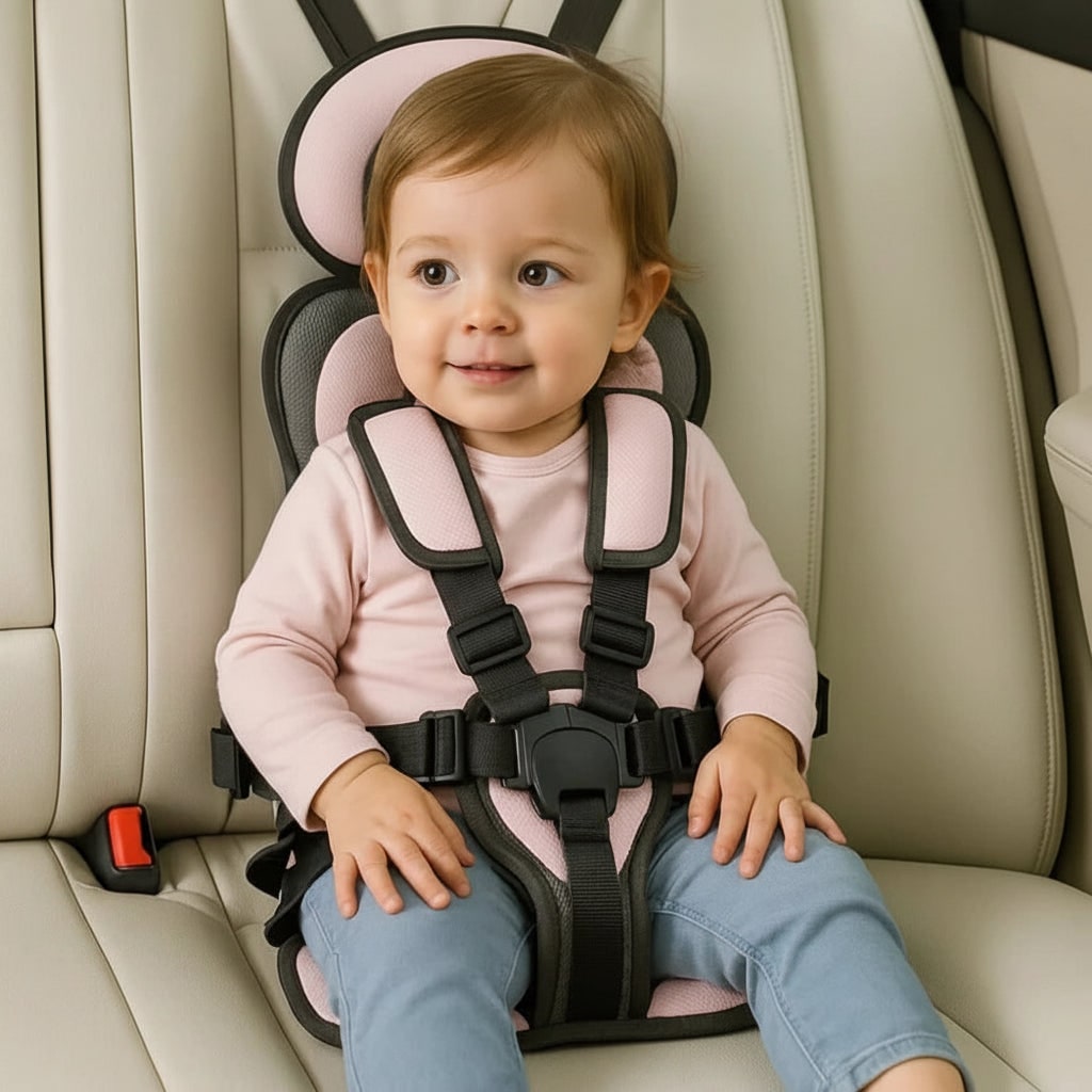 Portable Child Car Seat Travel Foldable Booster - Image 3
