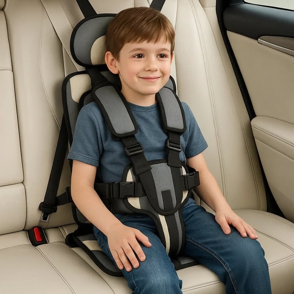 Portable Child Car Seat Travel Foldable Booster - Image 5