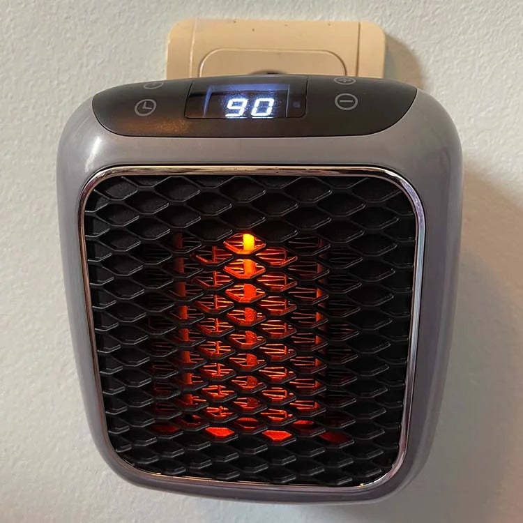 Portable Electric Space Heater Home Office and Travel Use - Image 3
