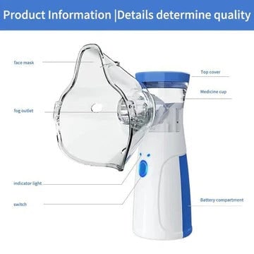 Portable Mini Nebulizer and Adults Compact Medical Device - Image 5