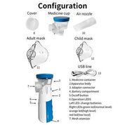 Portable Mini Nebulizer and Adults Compact Medical Device - Image 7