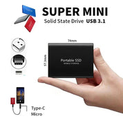 Portable Ssd 2tb External Storage Fast Data Transfer and Backup - Image 6