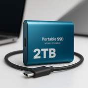 Portable Ssd External Storage 2tb High-Speed Usb-C Drive 1050mb S - Image 2