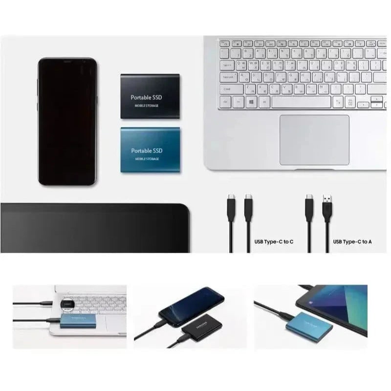 Portable Ssd External Storage 2tb High-Speed Usb-C Drive 1050mb S - Image 6
