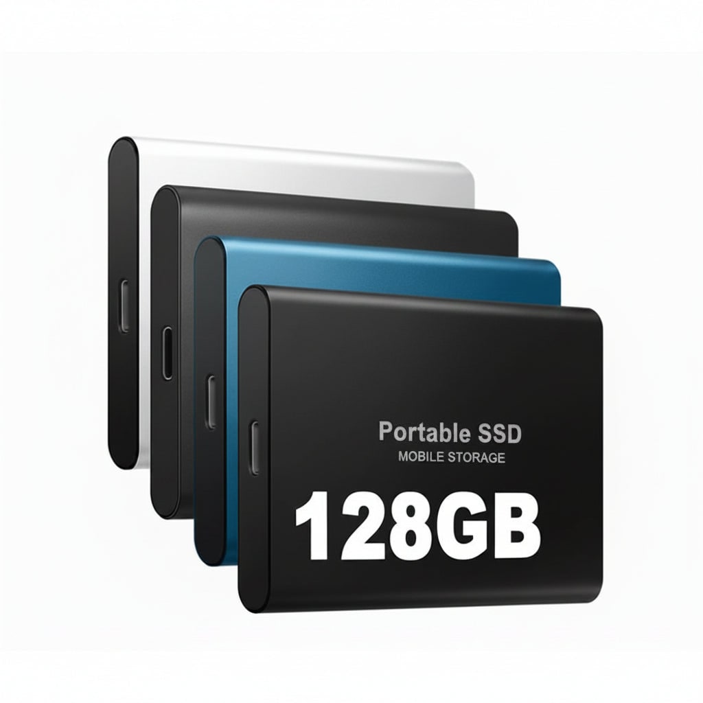 Portable SSD External Storage Drive USB-C Compact File Backup - Image 2