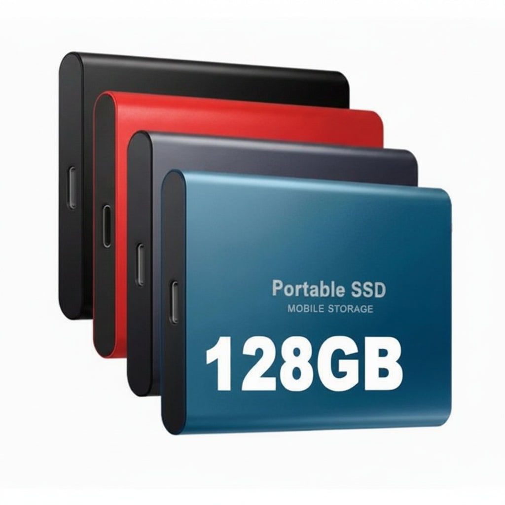 Portable SSD External Storage Drive USB-C Compact File Backup - Image 3