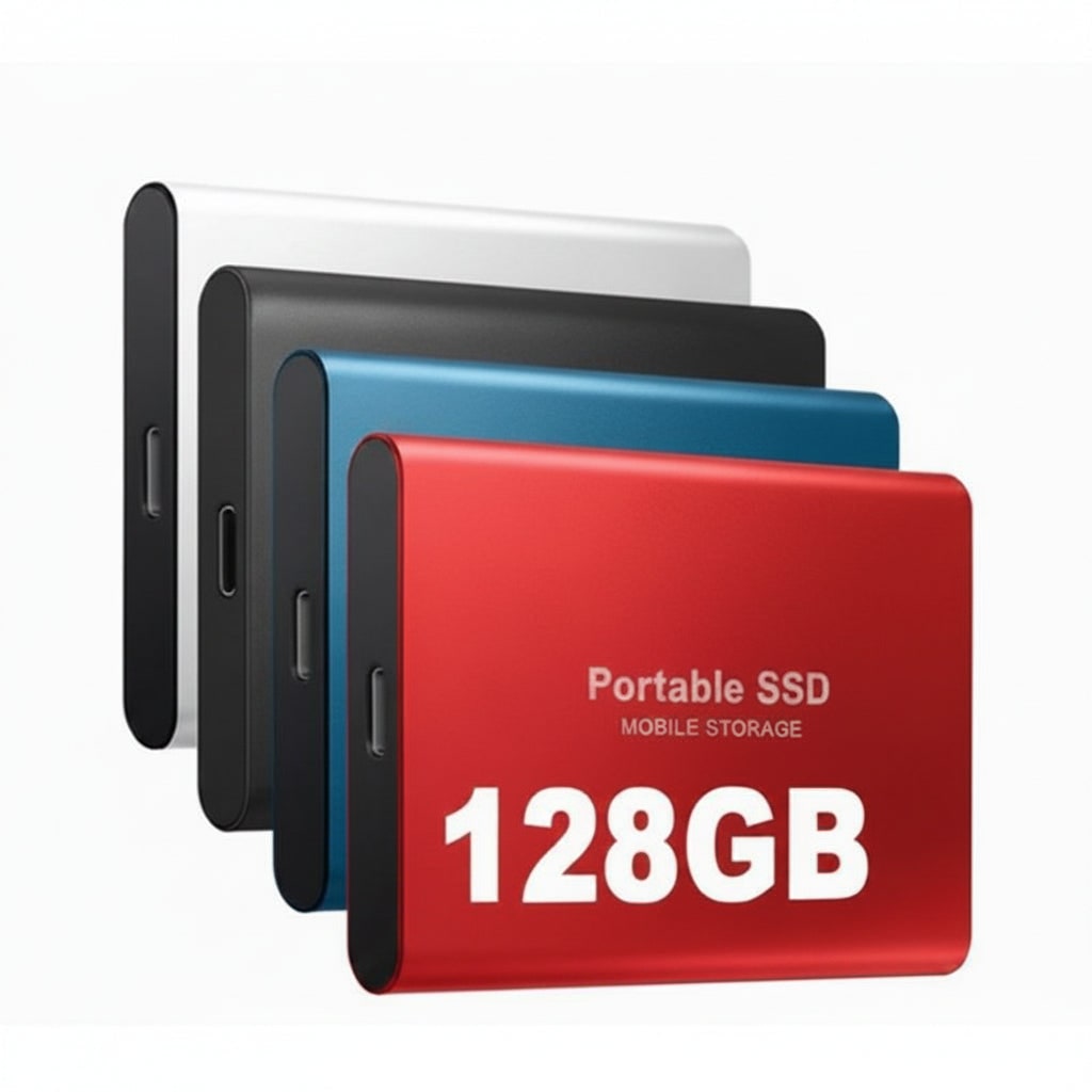 Portable SSD External Storage Drive USB-C Compact File Backup - Image 4