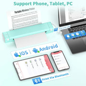 Portable Thermal Printer Mobile Printing Bluetooth Connectivity - Image 5
