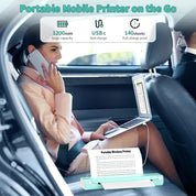 Portable Thermal Printer Mobile Printing Bluetooth Connectivity - Image 8