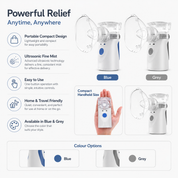 Portable Ultrasonic Nebuliser Handheld Respiratory Care - Image 6