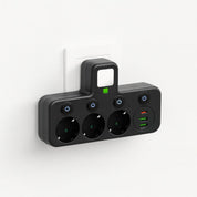 Power Strip 3 Outlets Surge Protection & Child Safety Features - Image 2