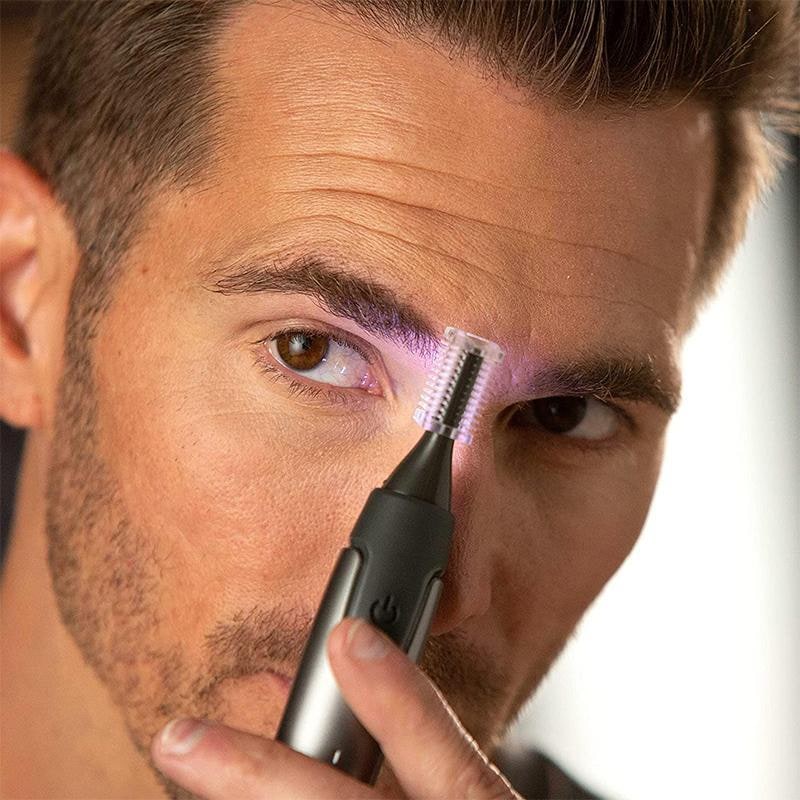 Precision Trimmer LED Light Ultra-Thin Stainless Steel Blades - Image 4