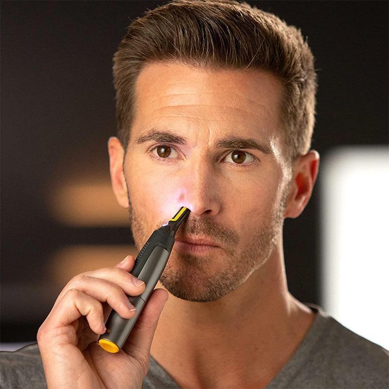 Precision Trimmer LED Light Ultra-Thin Stainless Steel Blades - Image 5